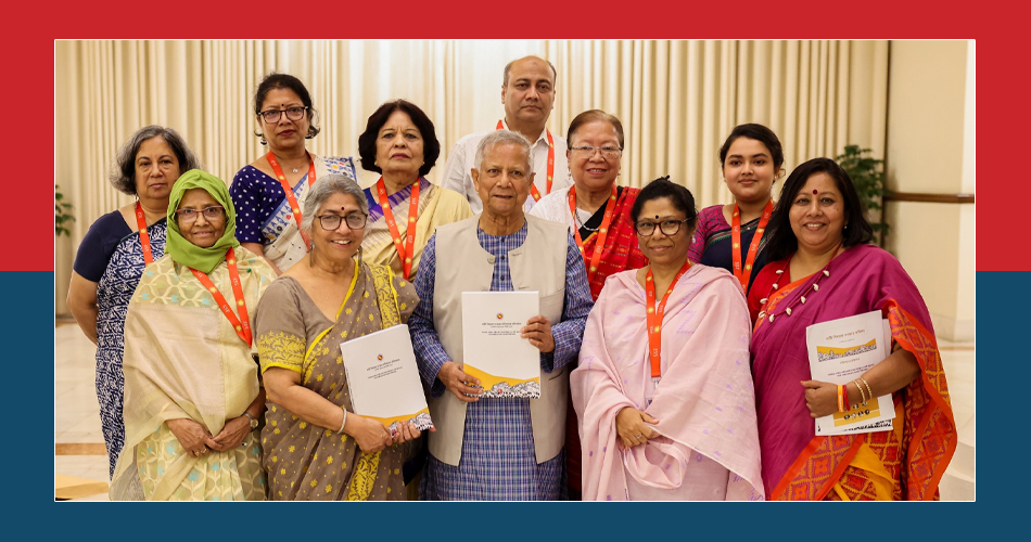 নারী বিষয়ক সংস্কার কমিশনের সুপারিশ বাস্তবায়নে তাগিদ প্রধান উপদেষ্টার