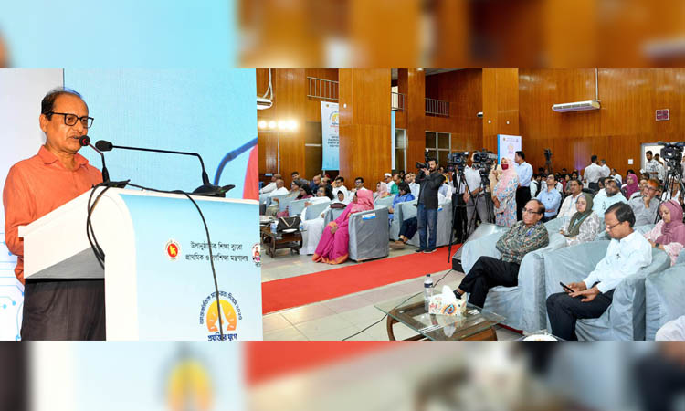 প্রযুক্তির যুগে সাক্ষরতার প্রসারে জোর দিতে হবে : গণশিক্ষা উপদেষ্টা