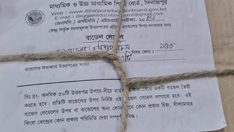 মাঠে পড়ে ছিল এসএসসির ৫০ খাতা