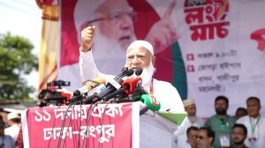 বিএনপি পানি খাবে কিন্তু ঘোলা করে খাবে: জামায়াত আমির